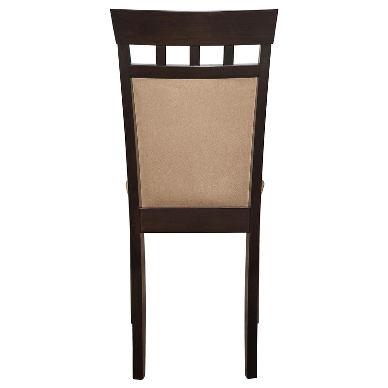 Gabriel Closed Back Dining Side Chair Cappuccino (Set of 2) - 100773