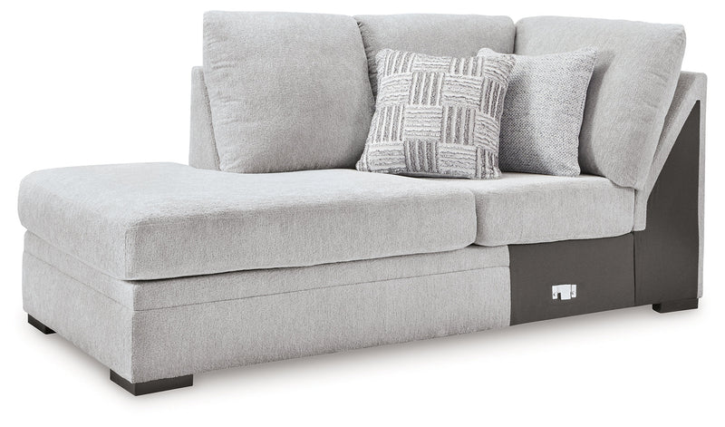Gabyleigh Nickel Left-Arm Facing Corner Chaise - 2090416