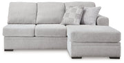 Gabyleigh Nickel Right-Arm Facing Sofa Chaise - 2090403