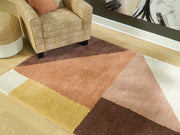 Gailmore Cream/Pink/Ocher Large Rug - R407171
