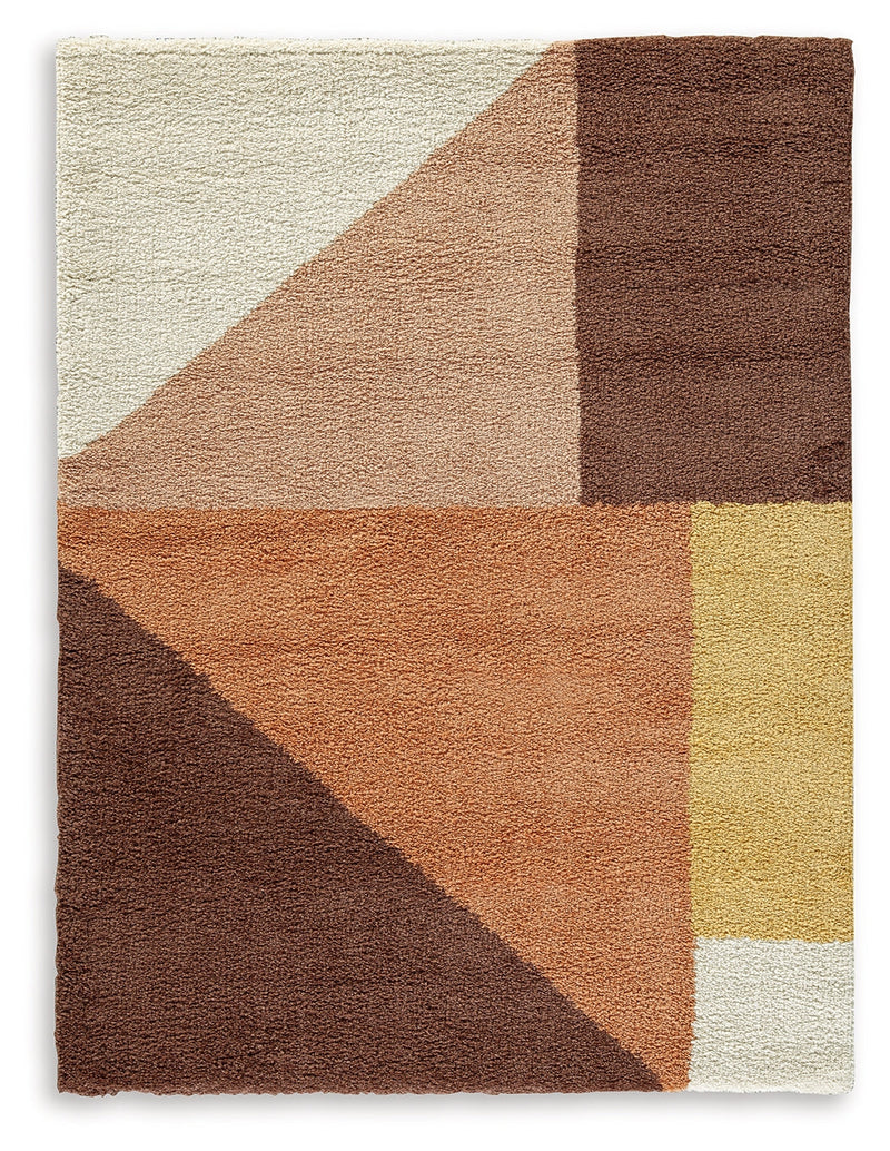 Gailmore Cream/Pink/Ocher Medium Rug - R407172