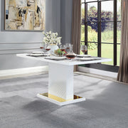Gaines Dining Table W/Pedestal Base - DN01258