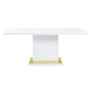 Gaines Dining Table W/Pedestal Base - DN01258