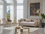 Galata Chair in Beige - 200-SUM-GAL-VELVET260-B