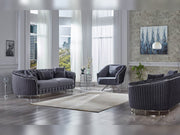 Galata Stationary Sofa in Anthracite - 200-SUM-GAL-VELVET412-3