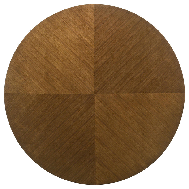 Galindo 5-piece 52-inch Round Dining Set Nutmeg and Walnut - 193750-S5B
