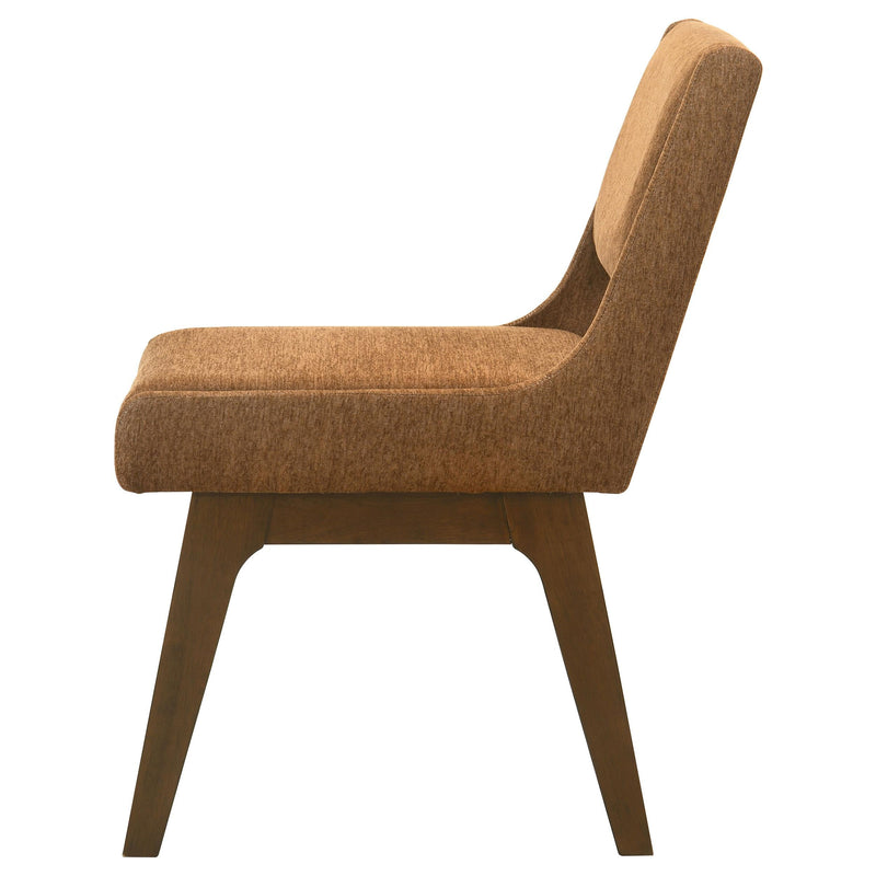 Galindo Upholstered Dining Side Chair Nutmeg (Set of 2) - 193752NMG