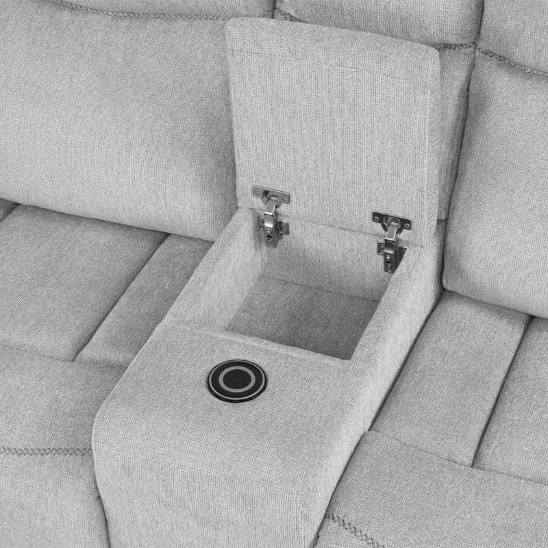 Galya Motion Loveseat w/Console - LV04681