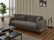 Gamba Convertible Loveseat in Beige - 200-SIM-GAM-GIRNE03-2