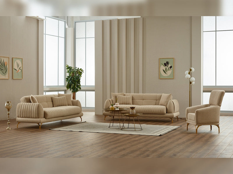 Gamba Convertible Sofa in Grey - 200-SIM-GAM-GIRNE10-3
