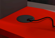 Gamer Bed Red & Black - i38209 - DMV Furniture