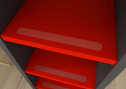 Gamer Bed Red & Black - i38209 - DMV Furniture