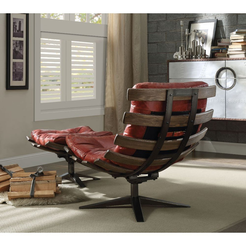Gandy Chair & Ottoman - 59531
