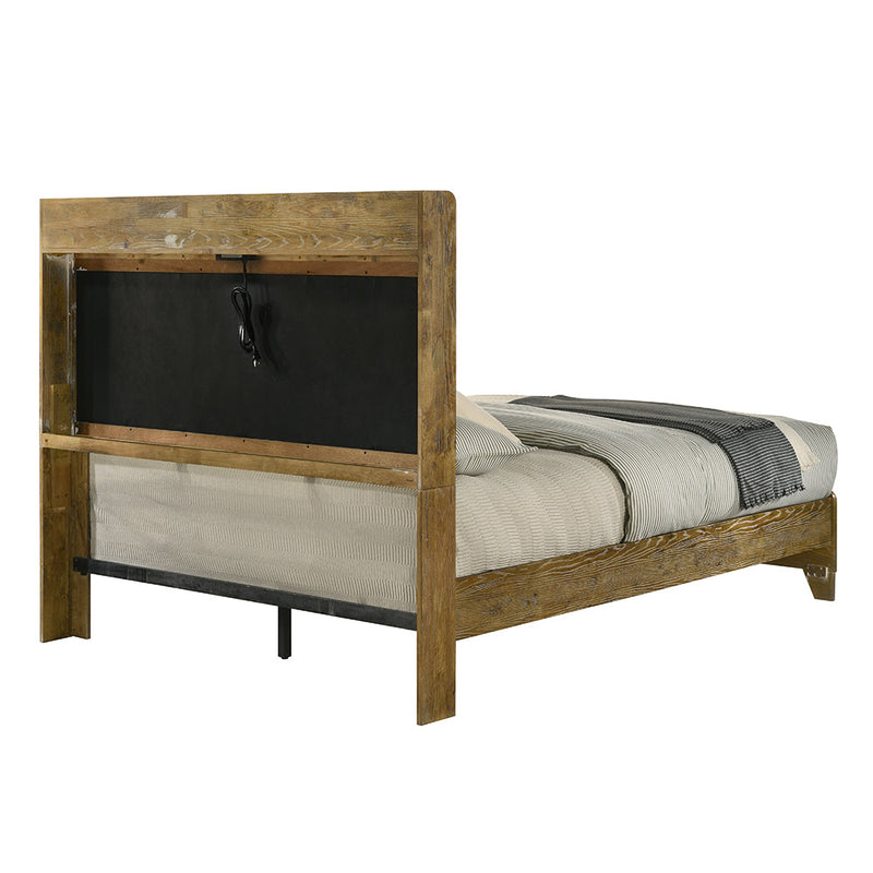 Garcia Eastern King Bed w/USB - BD04861EK