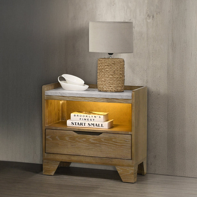 Garcia Nightstand w/LED - BD04863