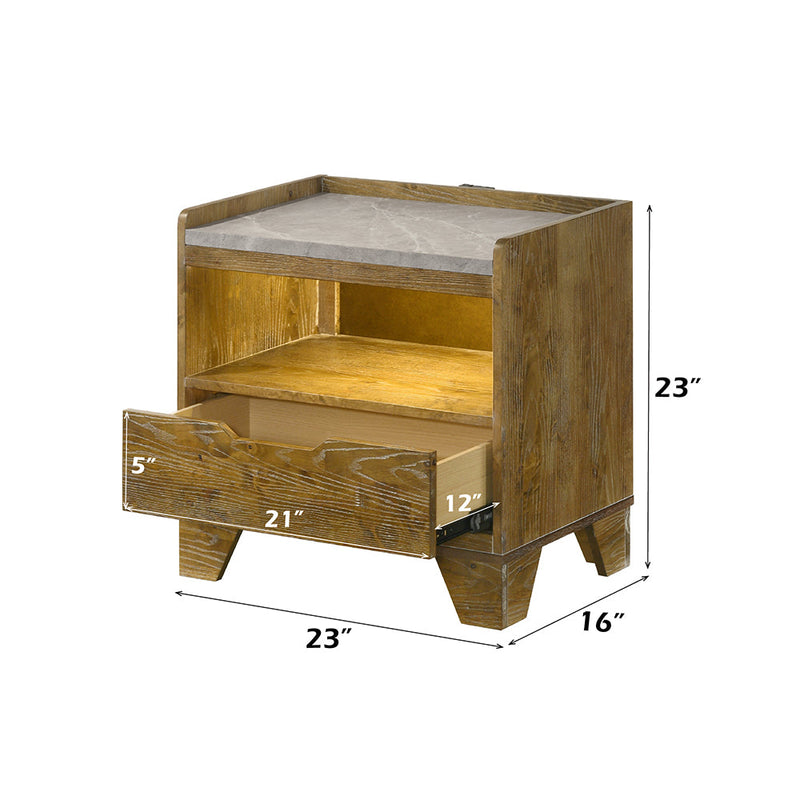 Garcia Nightstand w/LED - BD04863