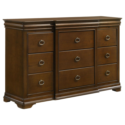 Garland 9-drawer Bedroom Dresser Cabinet Brown Cherry - 205303