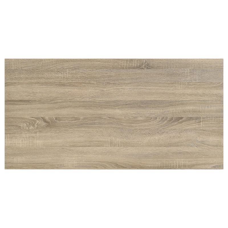 Garza 3-Piece Rectangular Coffee Table Set Greige Oak - 701090
