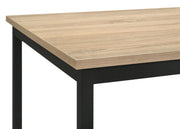 Garza 5-piece Rectangular Dining Table Greige Oak - 193981-S5