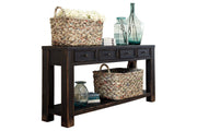 Gavelston Black Sofa/Console Table - DMV FurnitureSofa Table