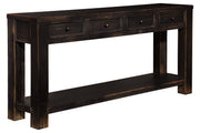 Gavelston Black Sofa/Console Table - DMV FurnitureSofa Table