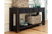 Gavelston Black Sofa/Console Table - DMV FurnitureSofa Table