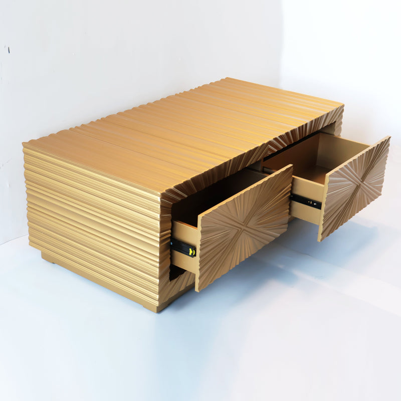 GCT101 GOLDEN LEAF COFFEE TABLE - 210000007816