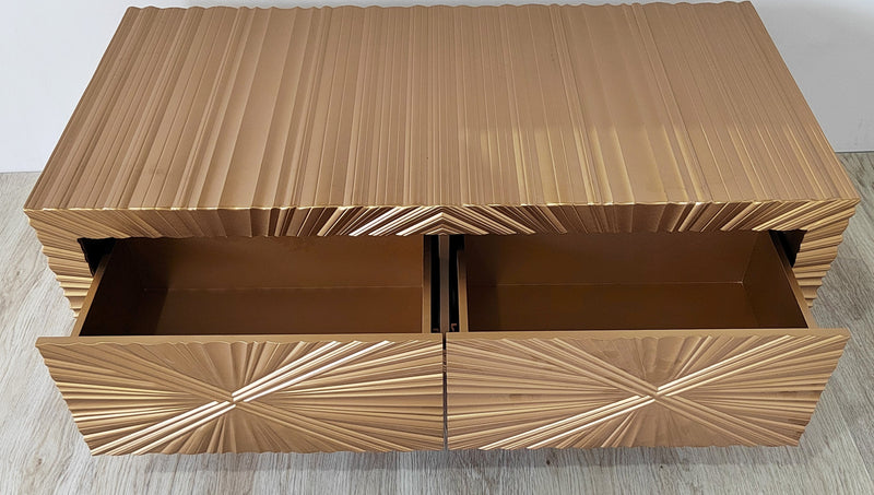 GCT101 GOLDEN LEAF COFFEE TABLE - 210000007816