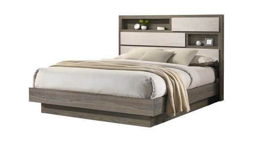 Gem Queen Bed in Gray - Gem Queen Bed in Gray