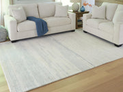 Genemost Ivory/Blue 7'8" x 10' Area Rug - R407841
