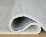 Genemost Ivory/Blue 7'8" x 10' Area Rug - R407841