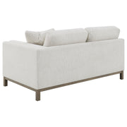 Geneva Boucle Upholstered Sectional Chaise Sofa Sand - 551777