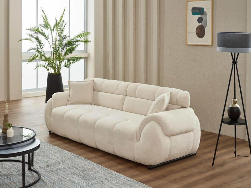 Genova Convertible Loveseat in Black - 200-SIM-GEN-ERATO16-2
