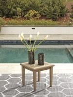 Gerianne Grayish Brown End Table - DMV FurnitureOutdoor Products