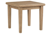 Gerianne Grayish Brown End Table - DMV FurnitureOutdoor Products
