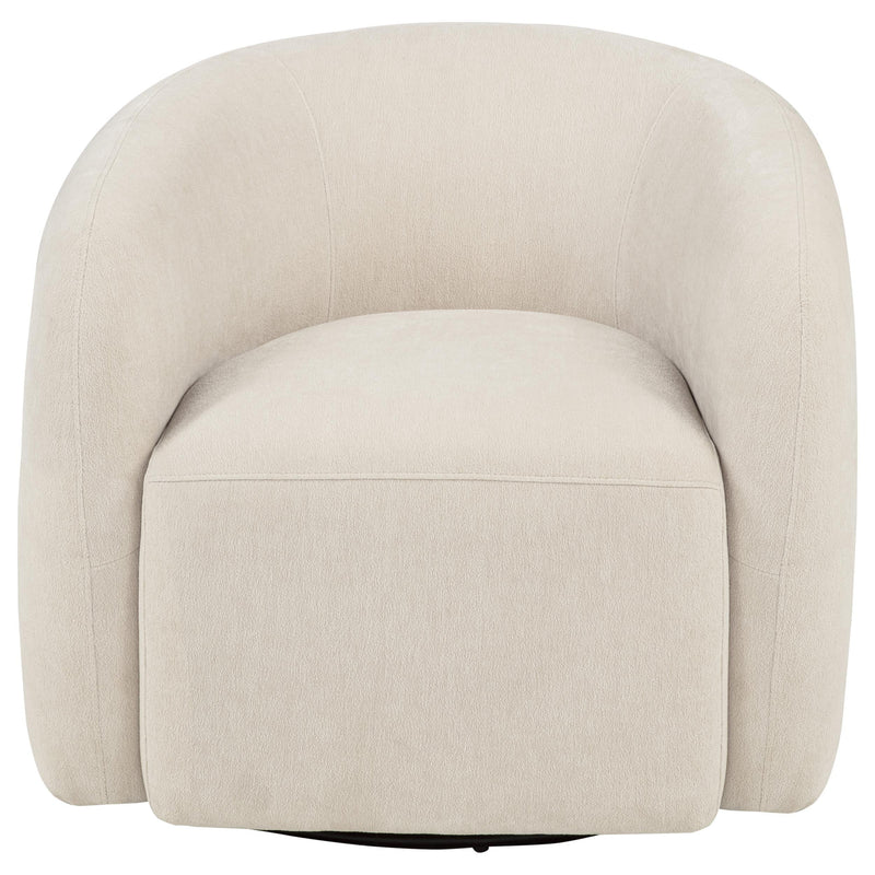 Gerley Chenille Upholstered Swivel Accent Chair Beige - 902473