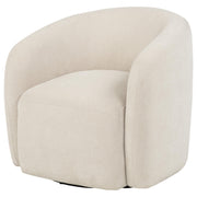 Gerley Chenille Upholstered Swivel Accent Chair Beige - 902473