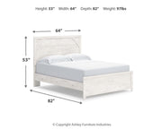 Gerridan Queen Panel Bed, Dresser, Mirror and 2 Nightstands - B1190B39