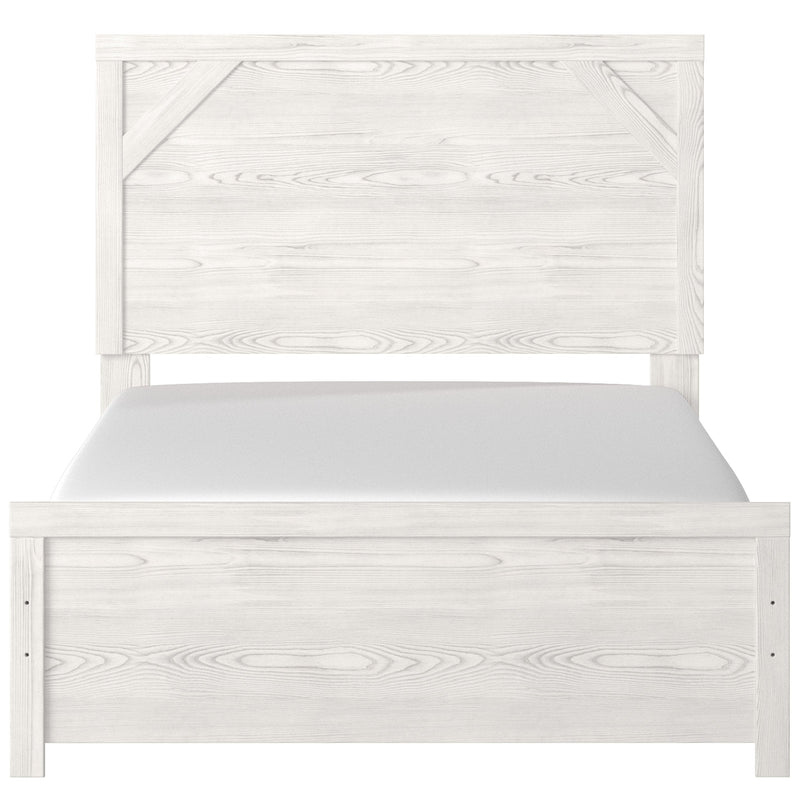 Gerridan White - Gray Full Panel Bed - DMV FurnitureFull Bed
