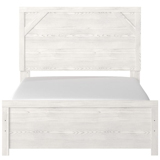 Gerridan White - Gray Full Panel Bed - DMV FurnitureFull Bed
