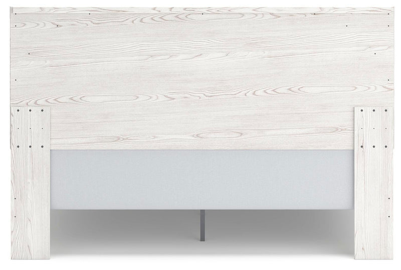 Gerridan White/Gray King Panel Bed, Dresser and 2 Nightstands - B1190B32