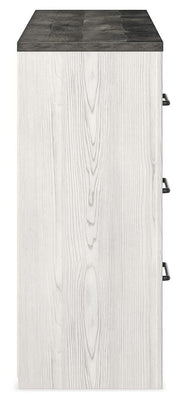 Gerridan White/Gray King Panel Bed, Dresser and 2 Nightstands - B1190B32