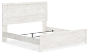 Gerridan White/Gray King Panel Bed, Dresser, Chest and 2 Nightstands - B1190B27