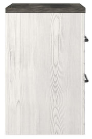 Gerridan White/Gray King Panel Bed, Dresser, Chest and 2 Nightstands - B1190B27
