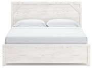 Gerridan White/Gray King Panel Bed, Dresser, Chest and 2 Nightstands - B1190B27