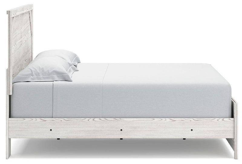 Gerridan White/Gray King Panel Bed, Dresser, Chest and 2 Nightstands - B1190B27