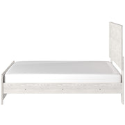 Gerridan White-Gray King Panel Bed - DMV Furniture