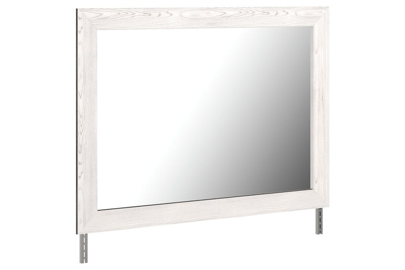 Gerridan White/Gray Bedroom Mirror - DMV FurnitureMirror