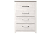 Gerridan White/Gray Chest of Drawers - DMV FurnitureChest