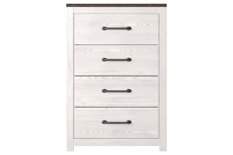 Gerridan White/Gray Chest of Drawers - DMV FurnitureChest